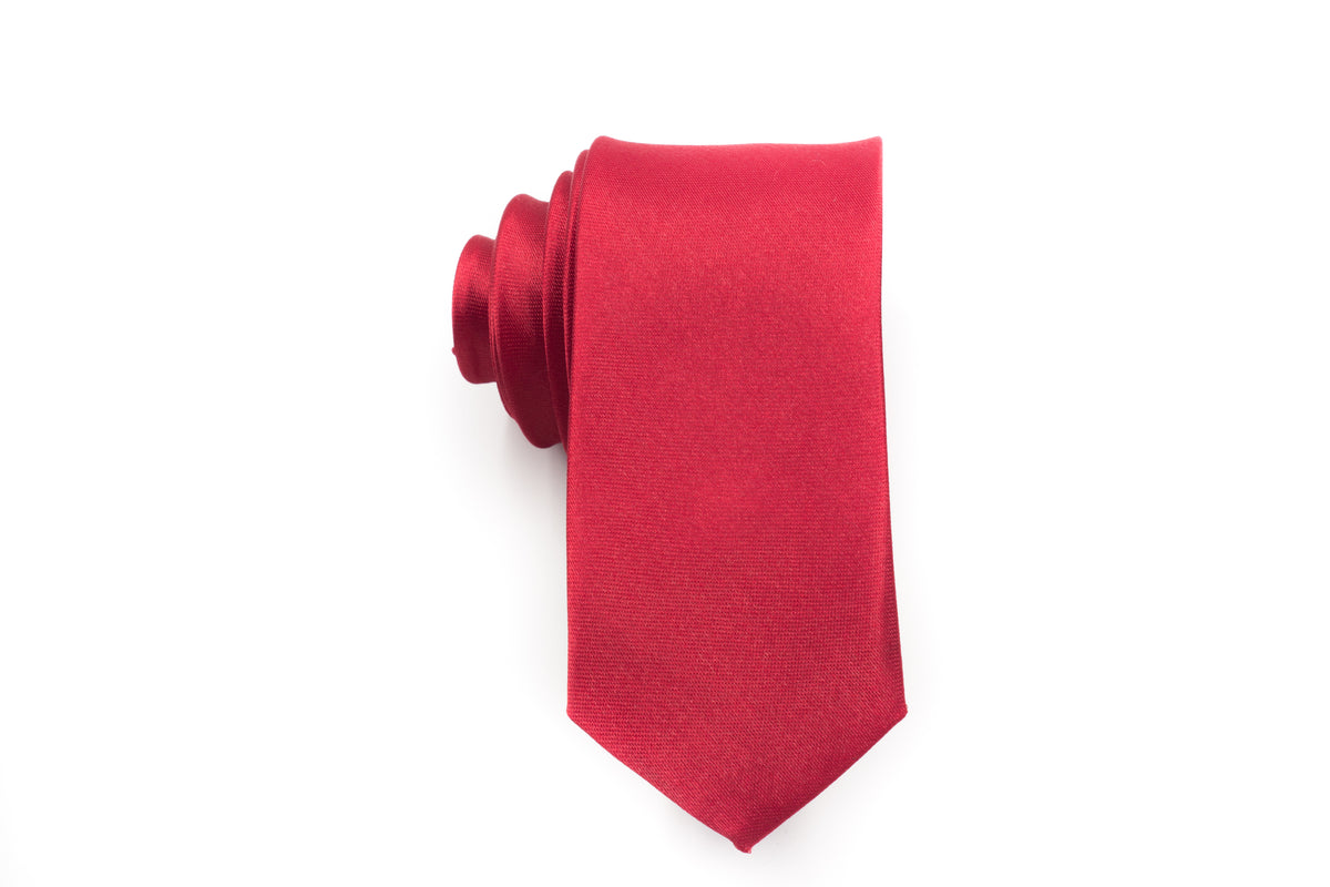Men Ties - Candy Apple