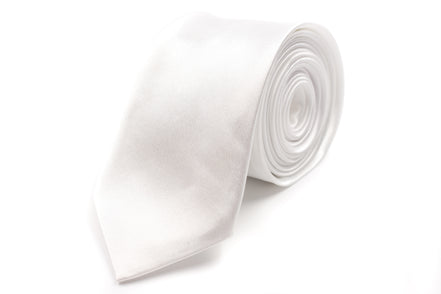 Men's Tie - White