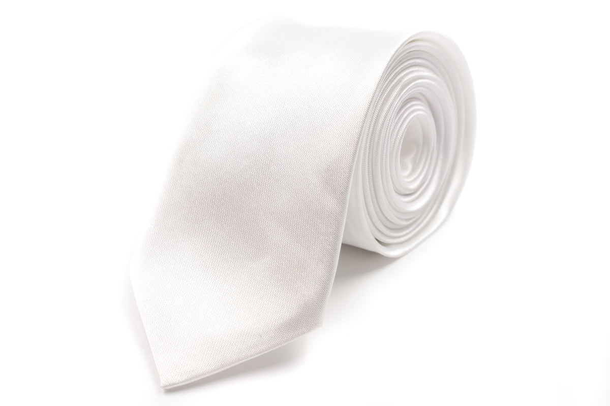 Men Ties - White