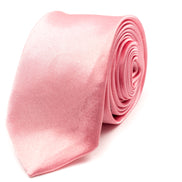 Men's Skinny Tie - Dusty Pink