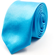 Men's Skinny Tie - Aqua
