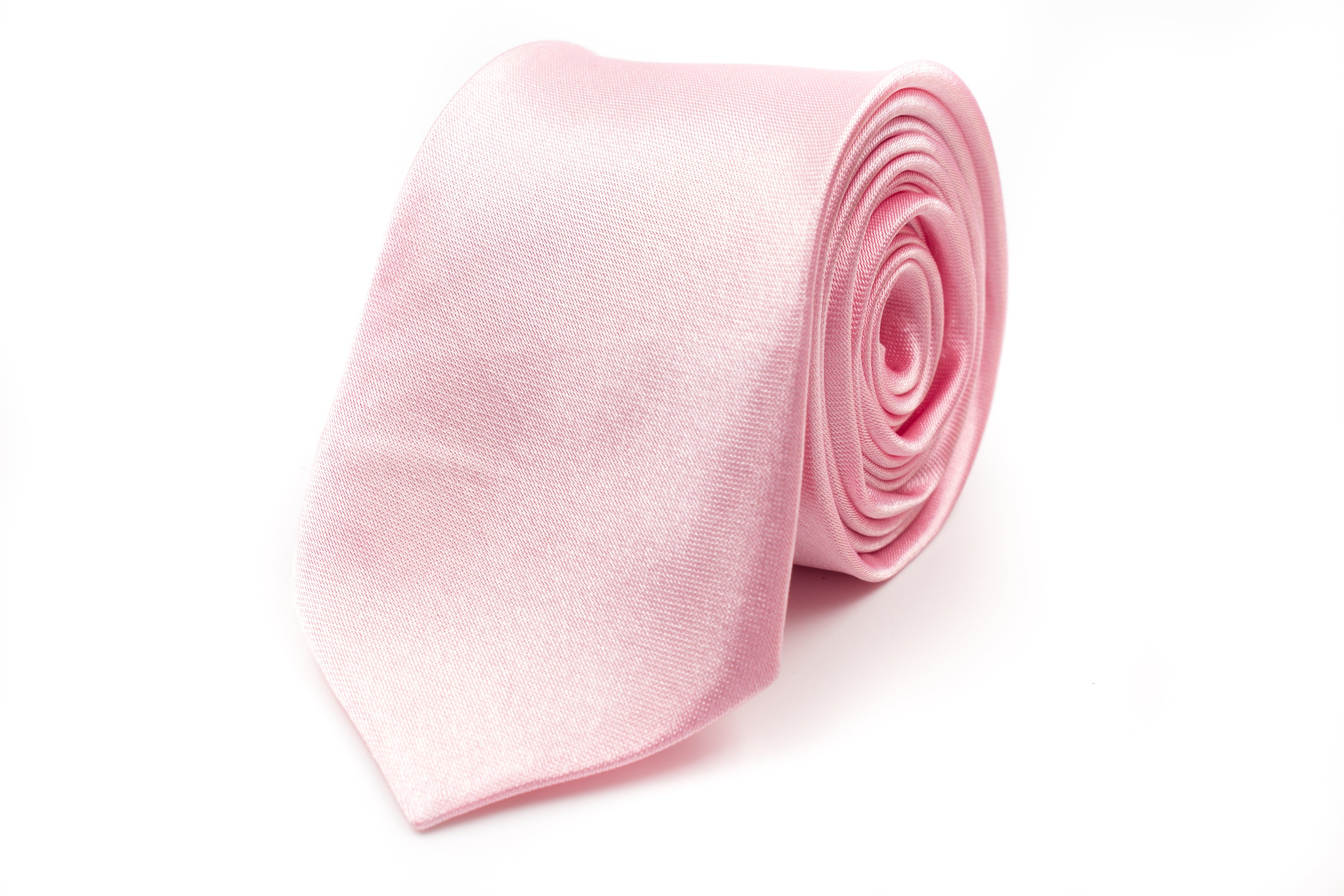Men's Skinny Ties - Light Pink