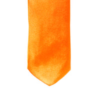 Men's Skinny Tie - Orange