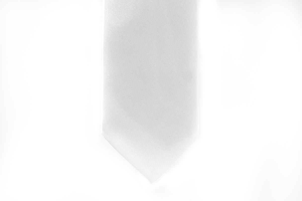 Men Ties - White