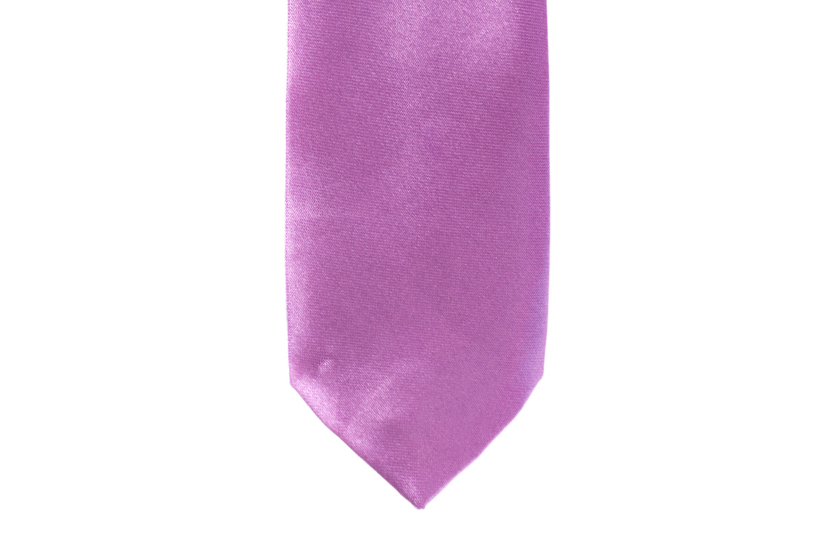 Men Slim Tie - Purple