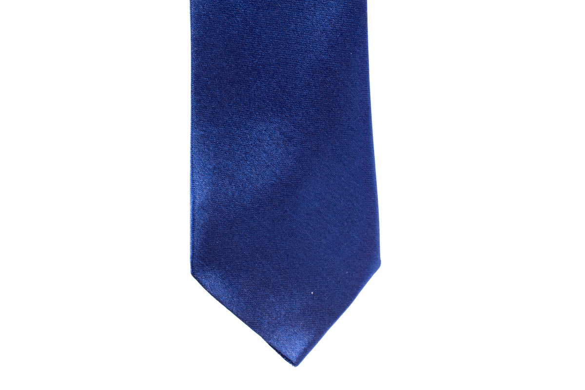 Men Skinny Tie - Egyptian Navy Blue