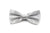 Mens Bow Tie - Silver