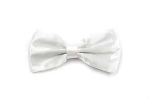 Mens Bow Tie - White