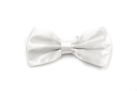 Men's Bow Tie - White