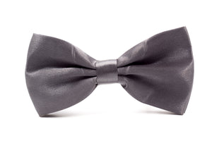 Mens Bow Tie - Steel Grey