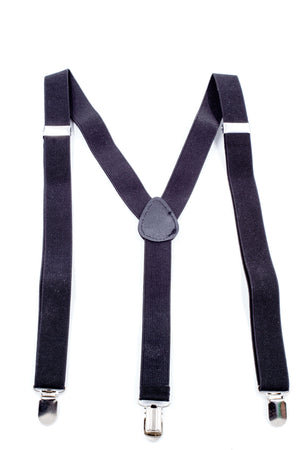 Boys Suspenders - Black