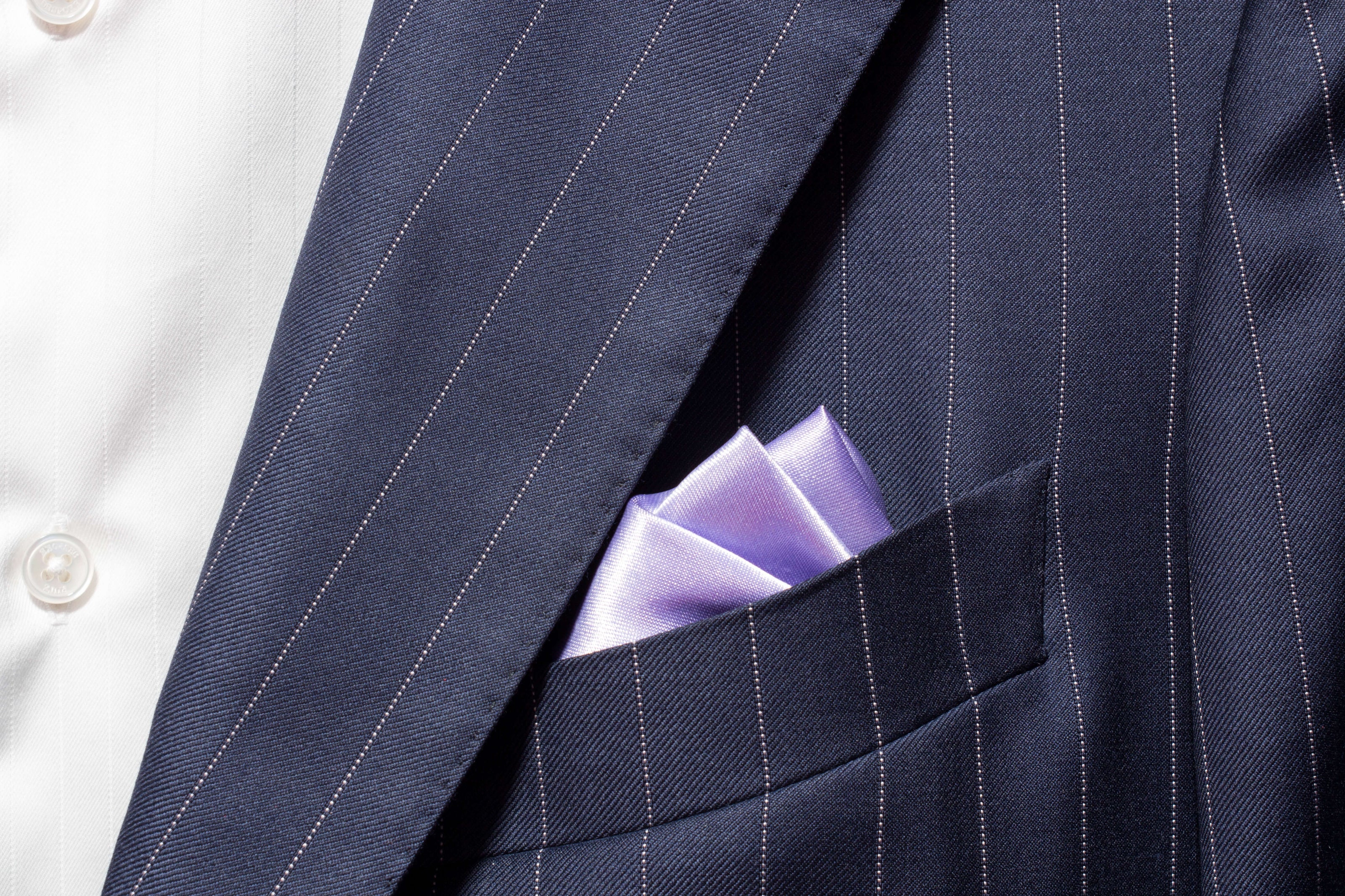 Pocket Square - Lilac Purple