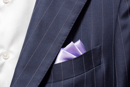 Pocket Square - Lilac Purple