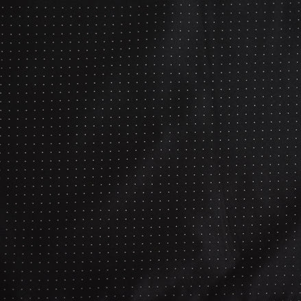 Boys' Tie - Black Micro Polkadot