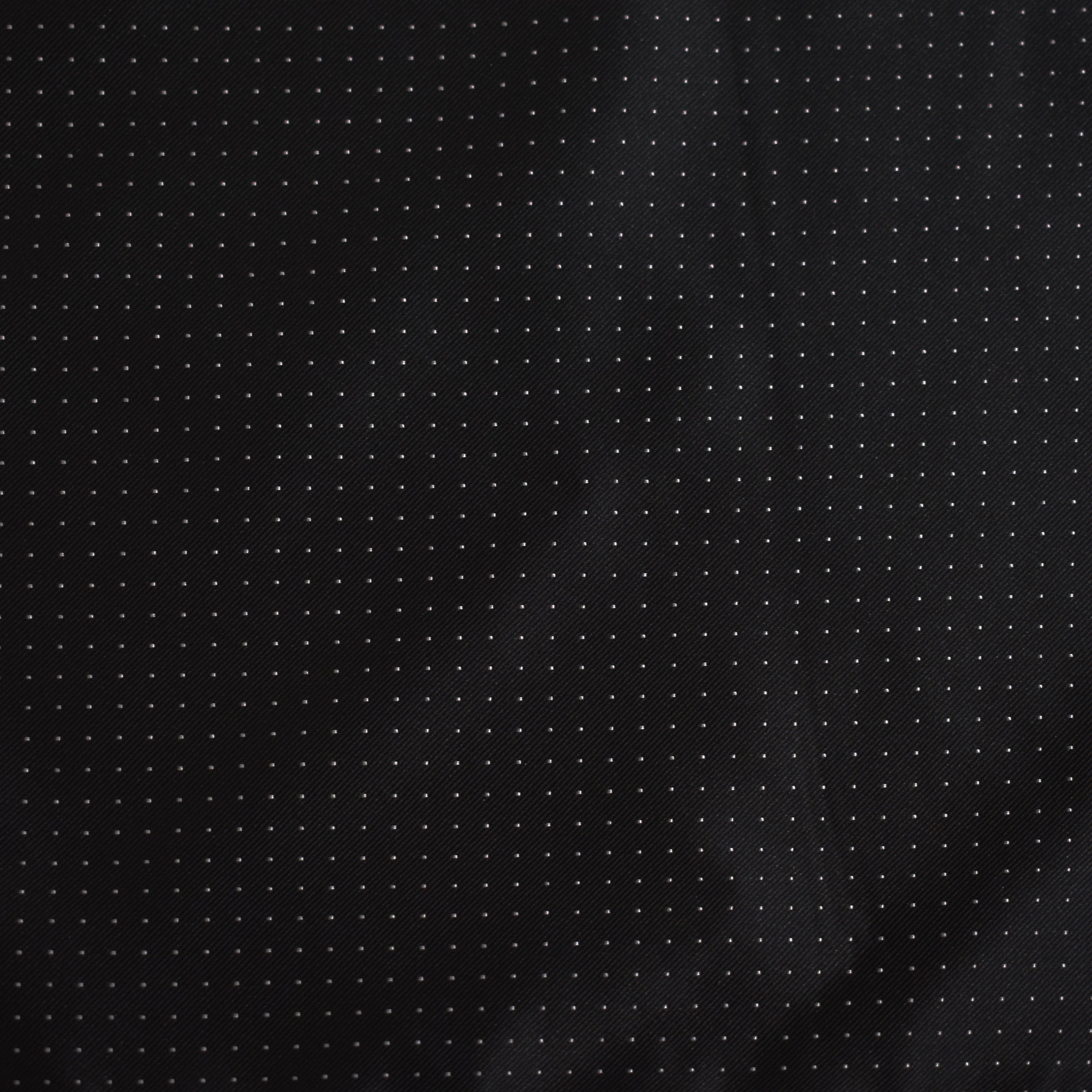 Men's Neck Tie - Black Micro Polkadot