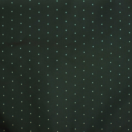 Boys' Tie - Emerald Green Micro Polkadot