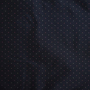 Matching Bow Tie - Navy Pink Micro Polkadot