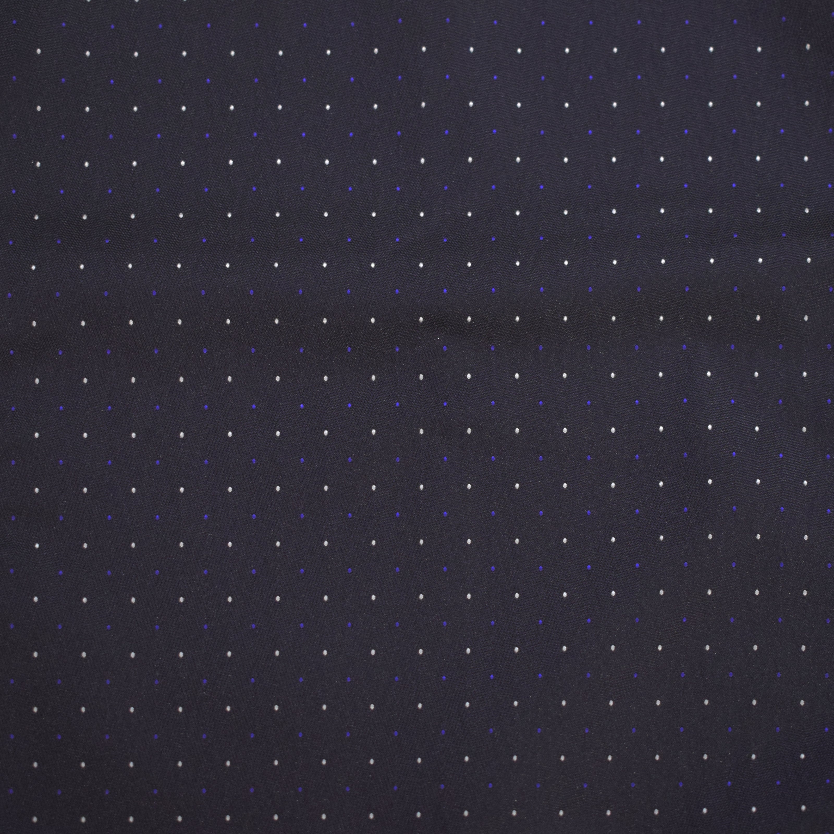 Boys' Tie - Purple Micro Polkadot