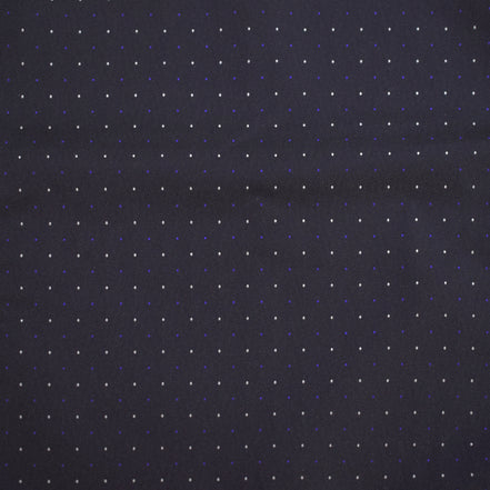 Boys' Tie - Purple Micro Polkadot