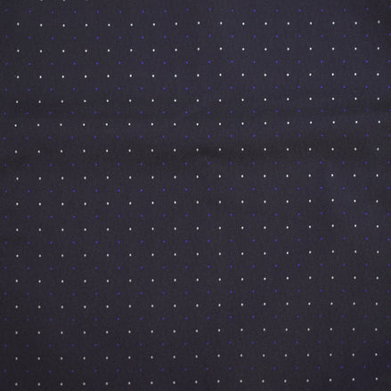 Boys' Tie - Purple Micro Polkadot