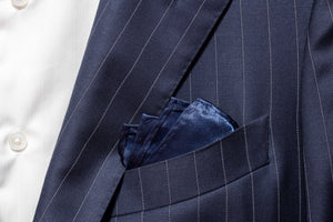 Pocket Square - Navy Blue