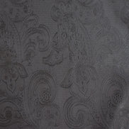 Boys' Tie - Black Paisley