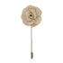 Petal Lapel Pin - Beige