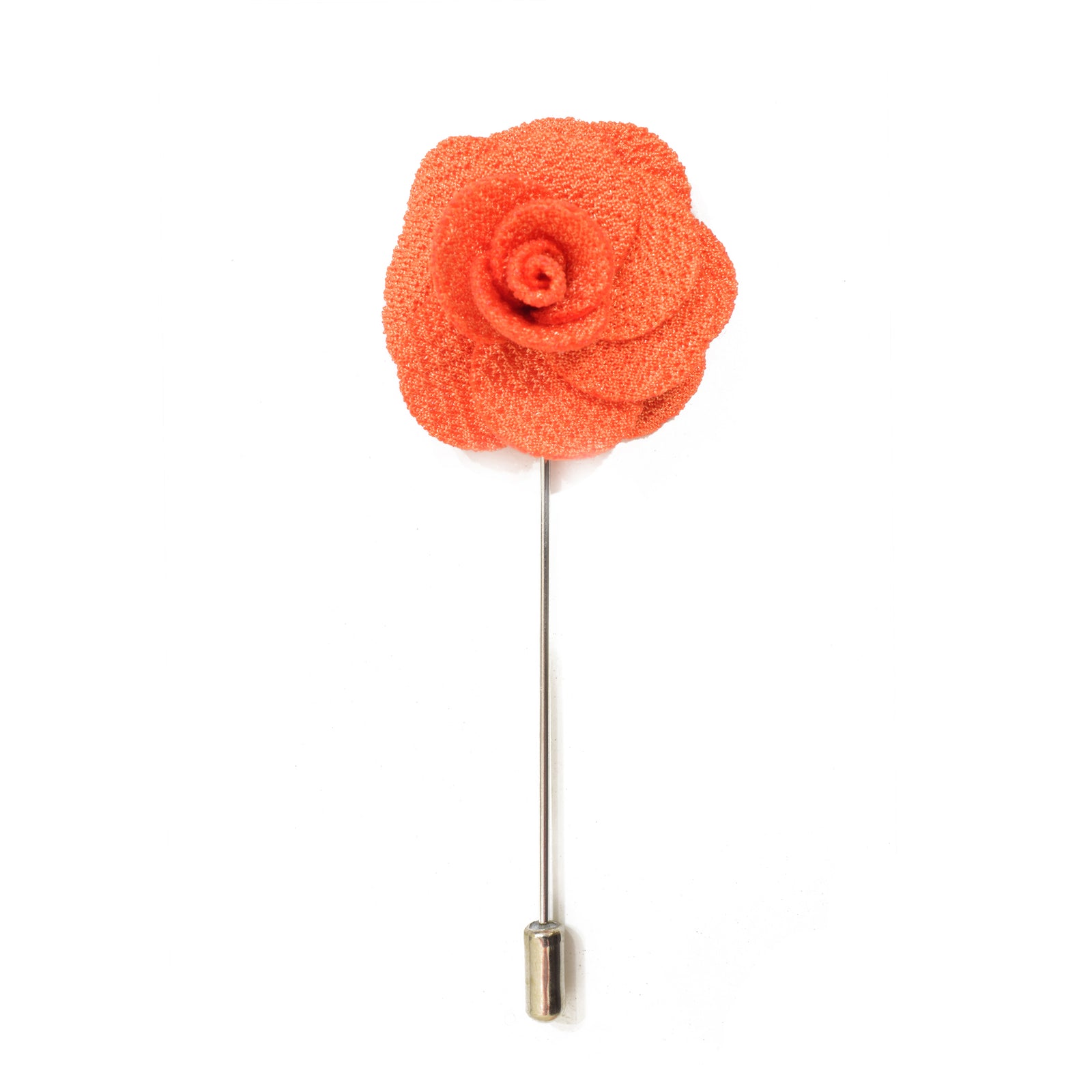 Petal Lapel Pin - Orange