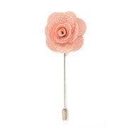Petal Lapel Pin - Peach - Suit Lab