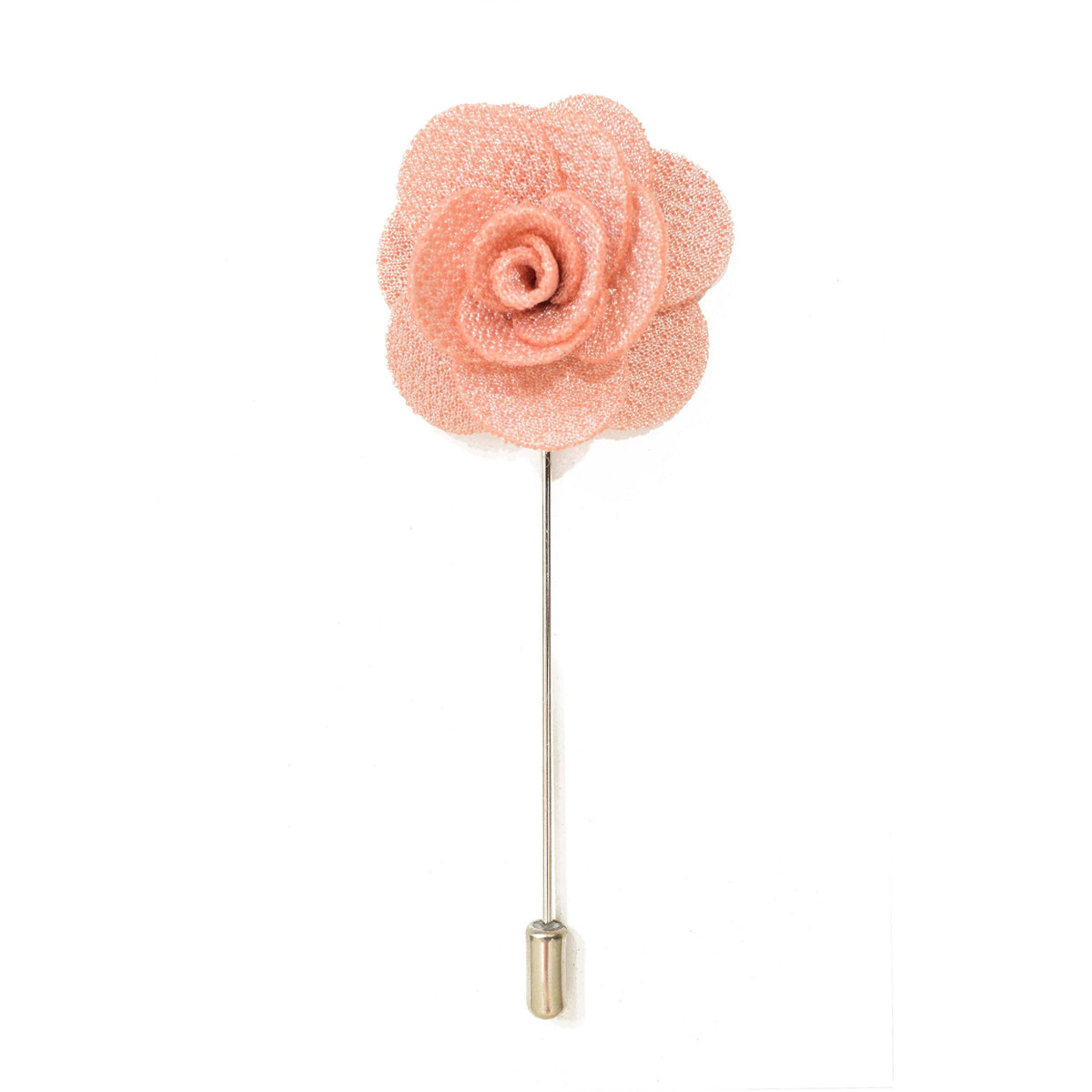Petal Lapel Pin - Peach - Suit Lab