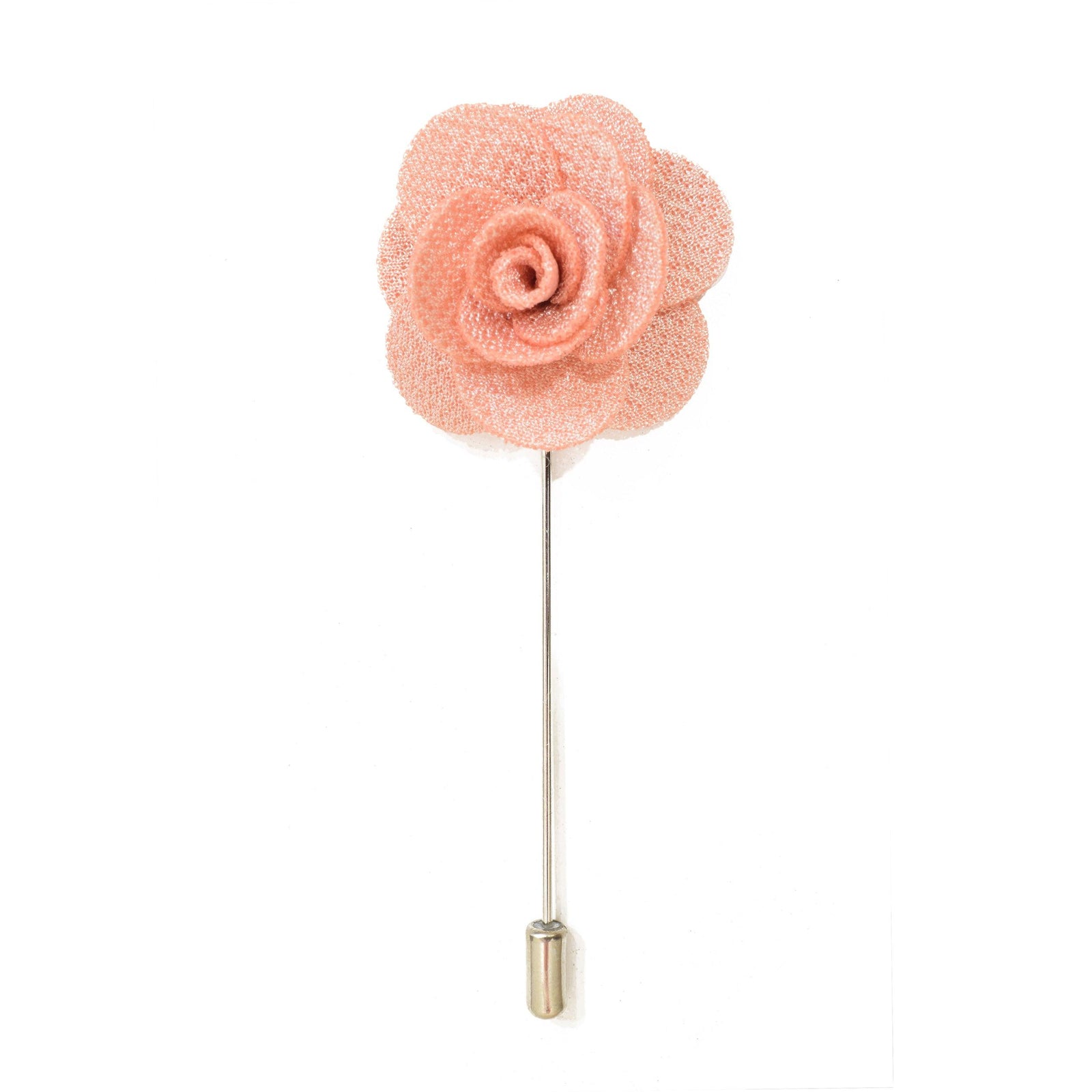 Petal Lapel Pin - Peach - Suit Lab