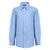 Boys Blue Textured Dress Shirt