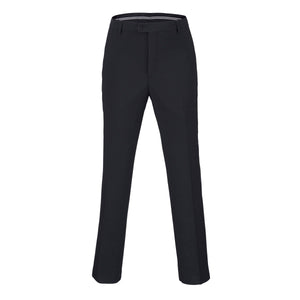 Mens Matte Black 4 Piece Suit