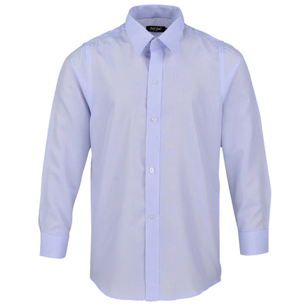 Boys' Blue Bengal Stripe Formal Shirt