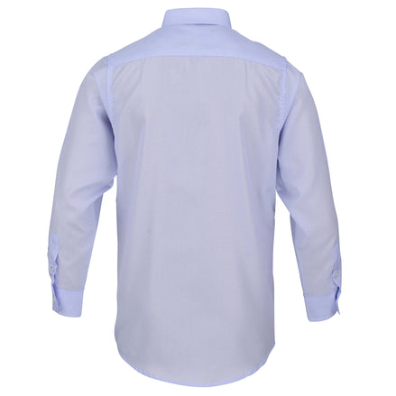Boys' Blue Bengal Stripe Formal Shirt