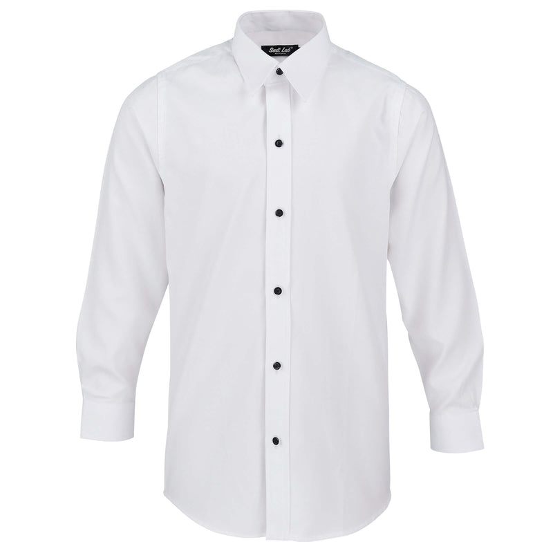 Boys White Formal Shirt main image 1