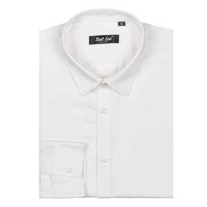 Mens White Dress Shirt