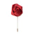 Rose Lapel Pin - Red