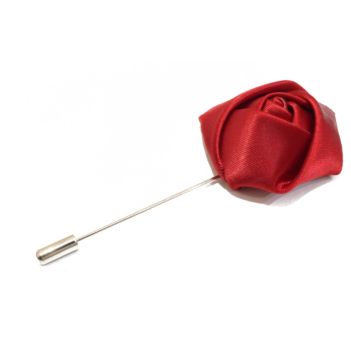 Rose Lapel Pin - Red
