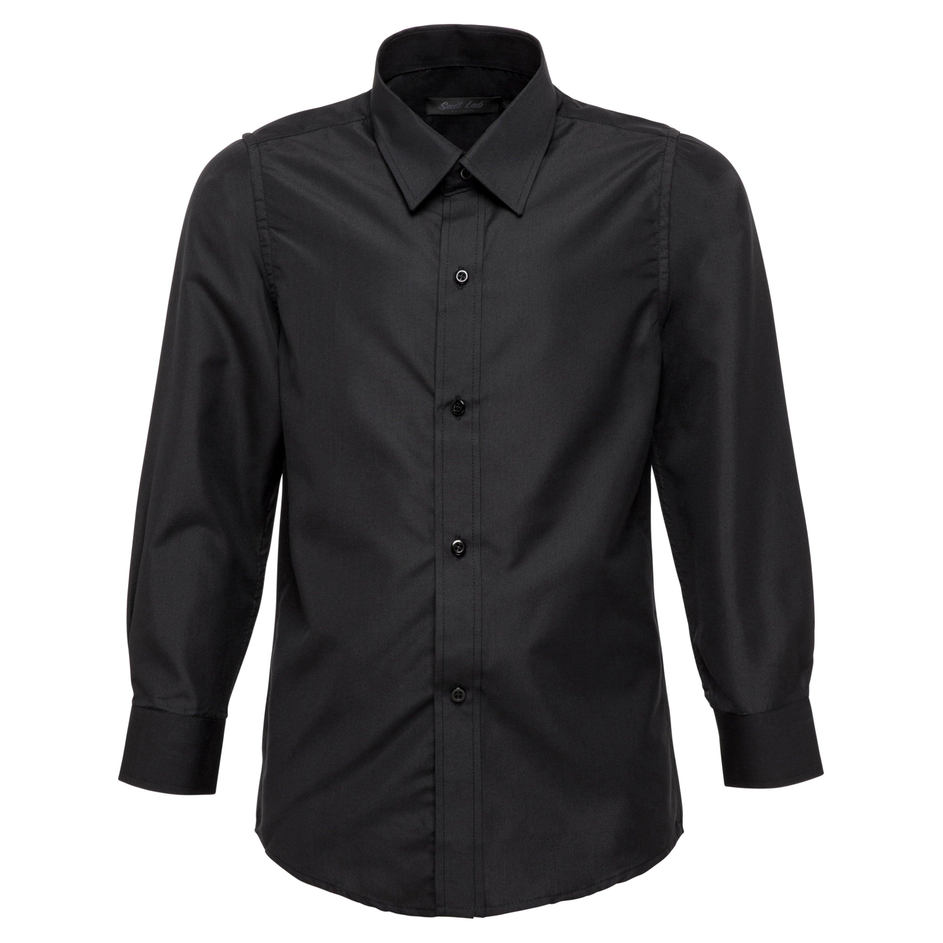 Boys' Black Shirt - Premium Black / 00 Boys' Black Shirt - Premium Black / 00