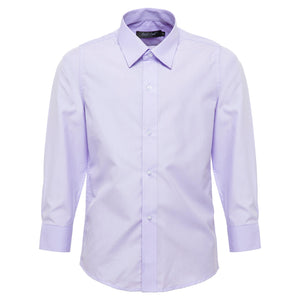 Boys Lilac Formal Shirt - Suit Lab