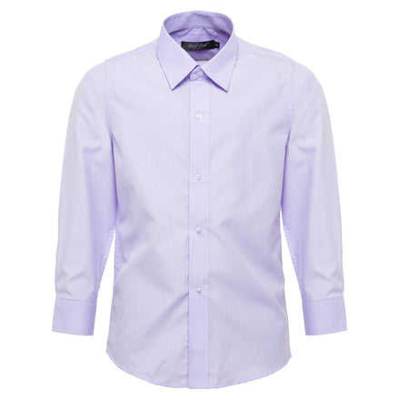 Boys Lilac Formal Shirt - Suit Lab