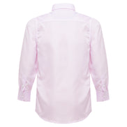 Boys Pink Striped Formal Shirt - Suit Lab