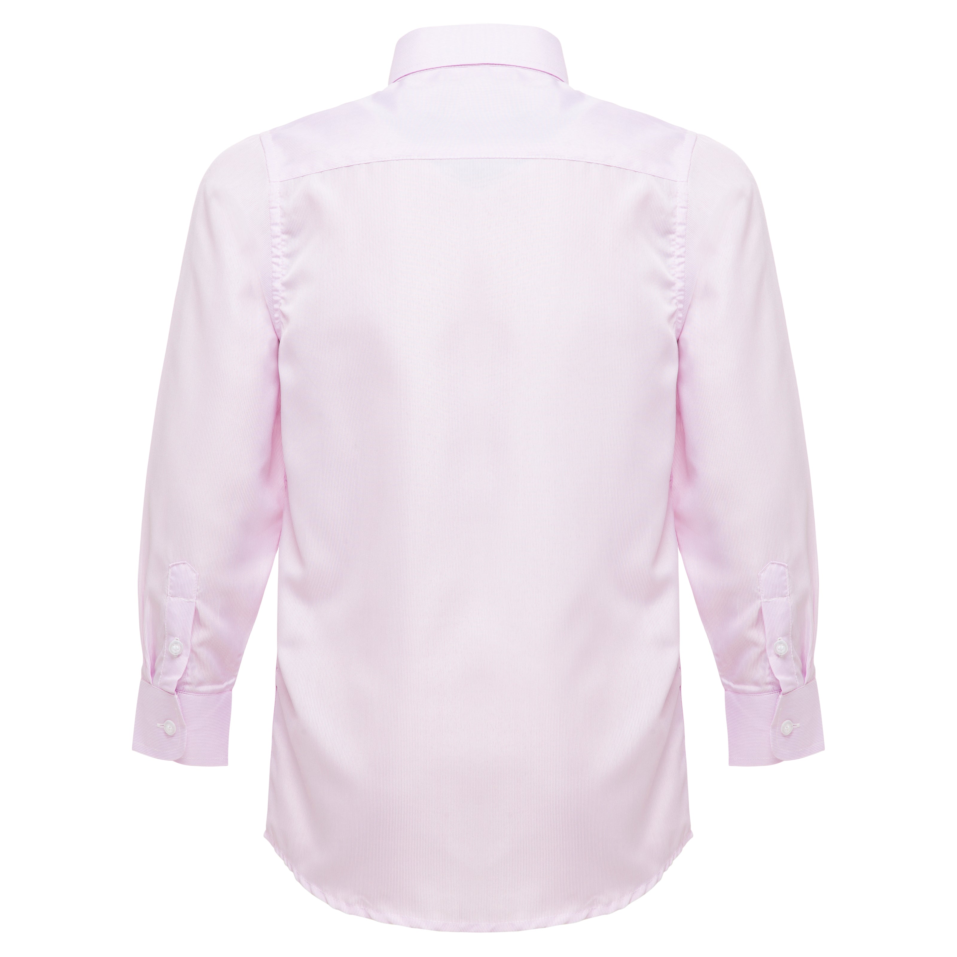 Boys Pink Striped Formal Shirt - Suit Lab