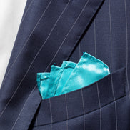 Pocket Square - Aqua