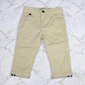 Boys Chino Pants - Sand - Suit Lab