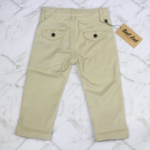 Boys Chino Pants - Sand - Suit Lab