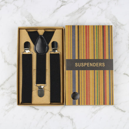 Boys' Suspenders - Black