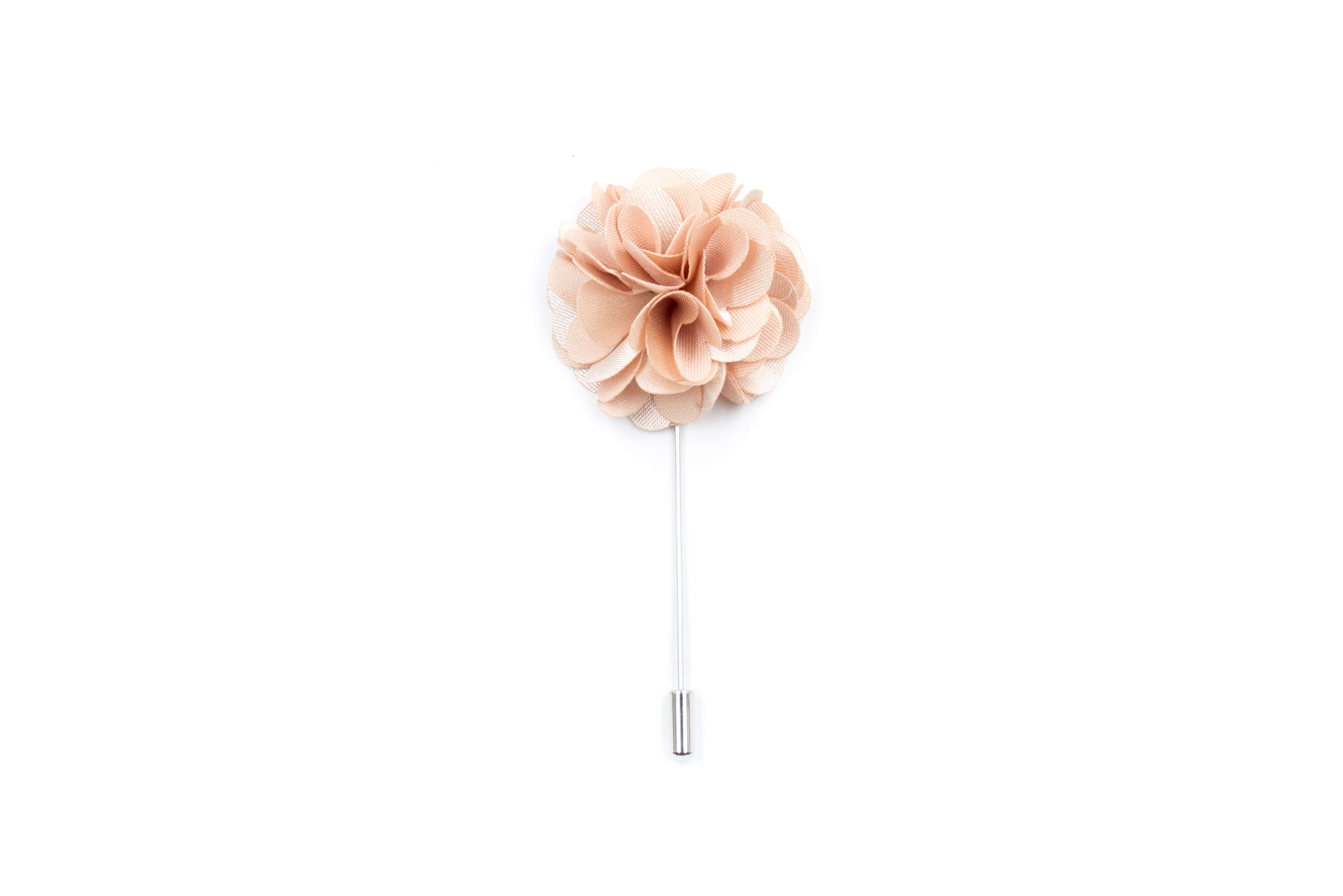 Chrysanthemum Lapel Pin - Champagne