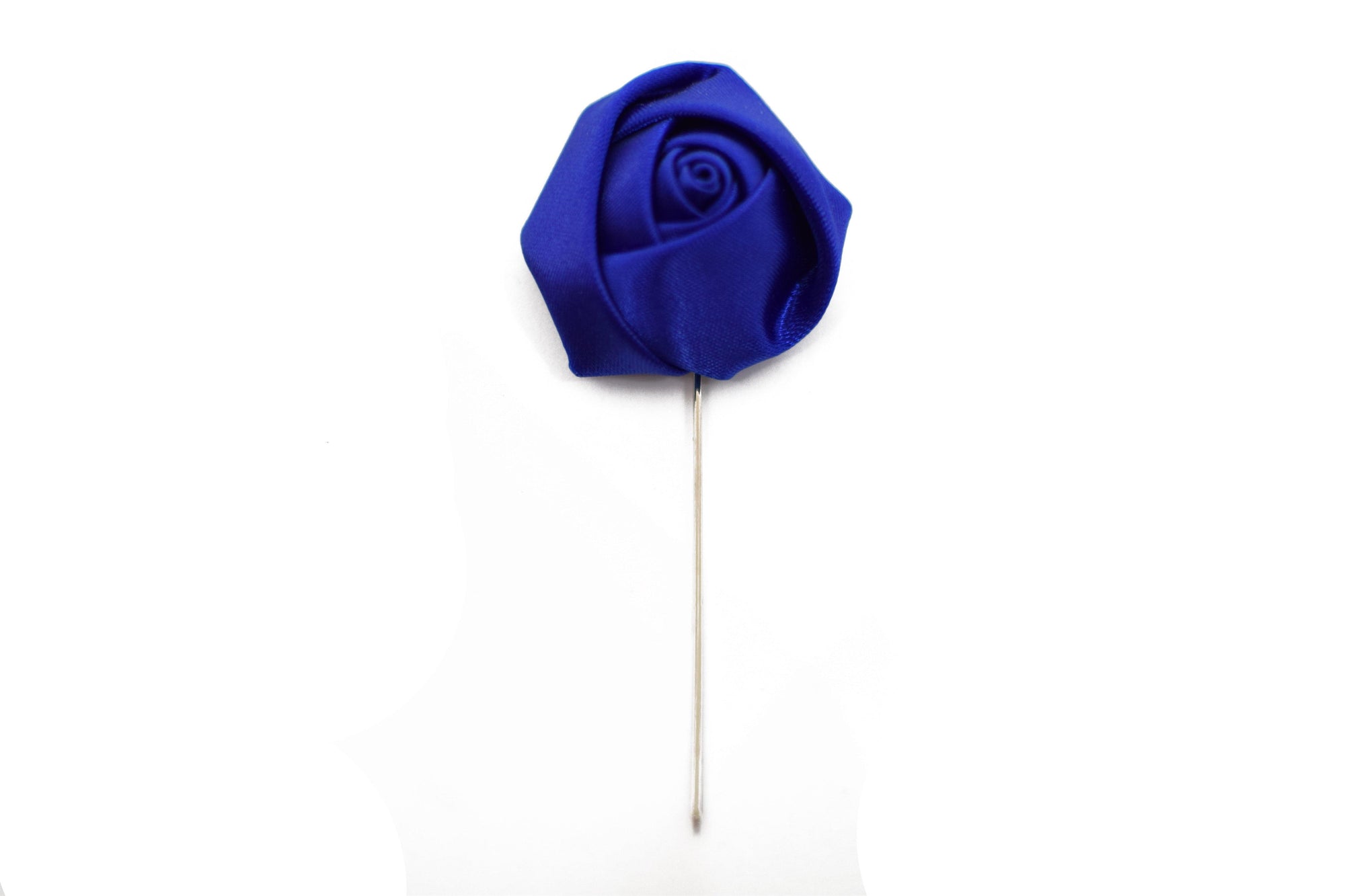 Lapel Pin - Rose Electric Blue - Suit Lab
